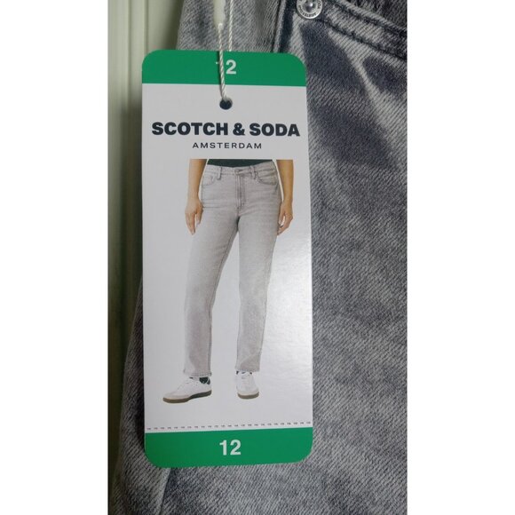 NWT Women’s Scotch & Soda High Rise Slim Jeans Size 12 – Designer Denim - Picture 7 of 15